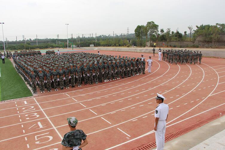 南昌鐵路技術(shù)學(xué)校樂(lè)化校區(qū)半軍事化的管理